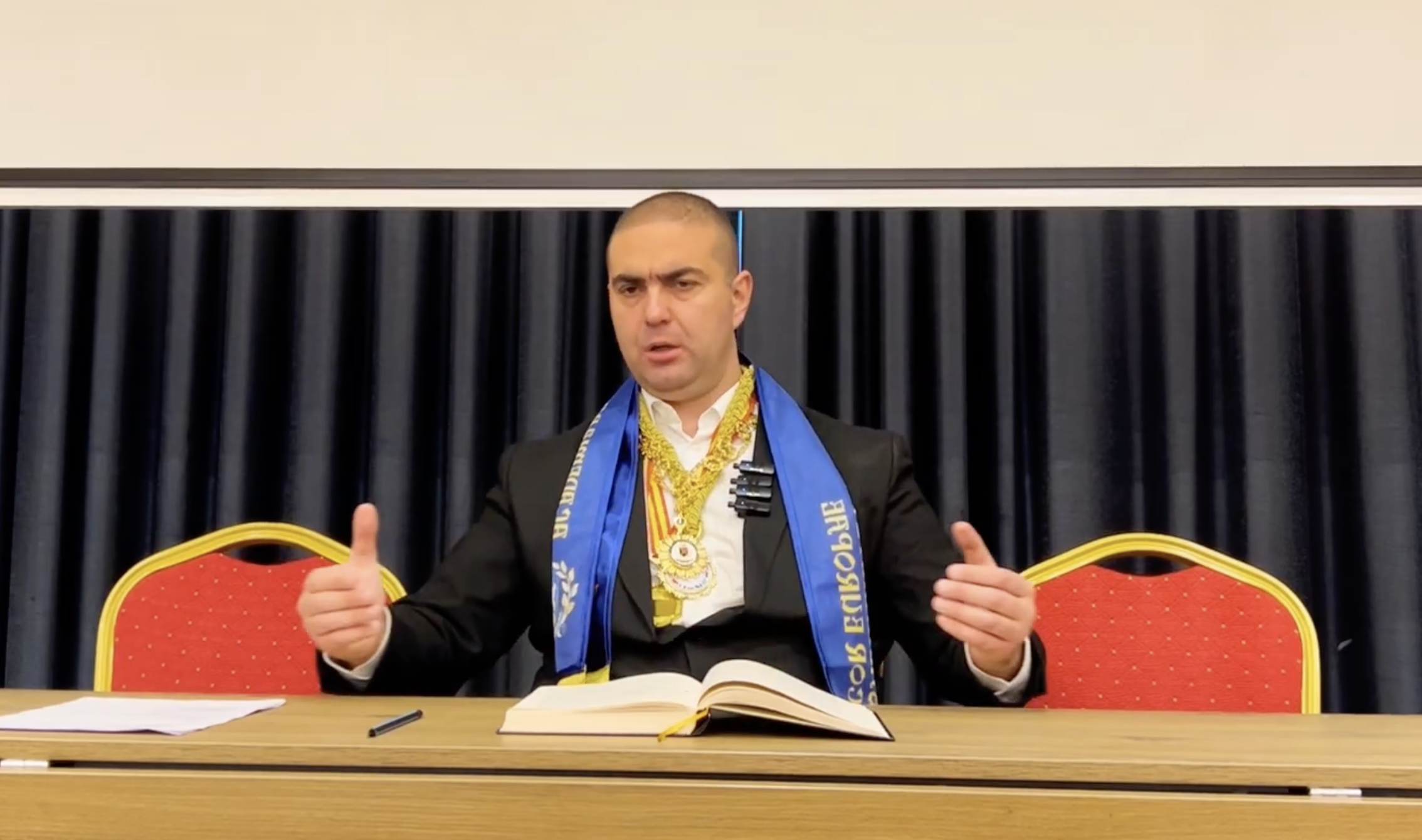 TEORIJSKO PREDAVANJE SUDA ČASTI — GREŠKA U BALOTAŽI -  PREDAVAČ IMPERATOR AKADEMIK GROF DR DRAGAN TOJAGIĆ