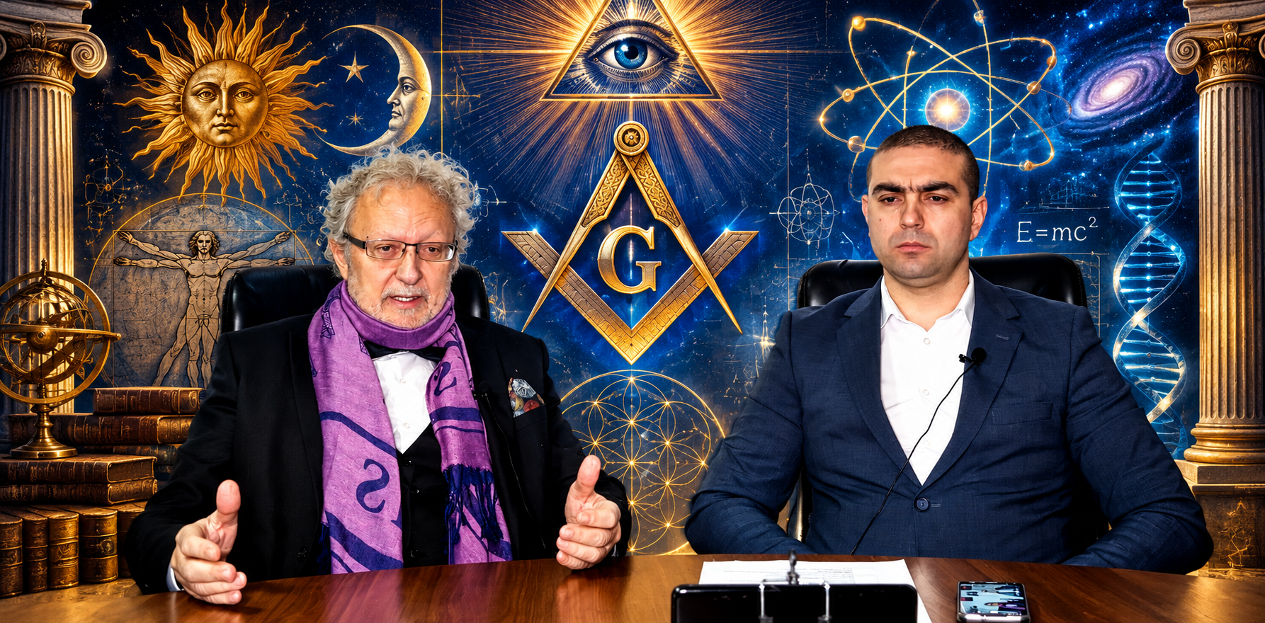 TEORIJSKO PREDAVANJE: SPOZNAJUĆI SEBE SPOZNAJEMO UNIVERZUM. IMPERATOR AKADEMIK GROF DR DRAGAN TOJAGIĆ I PROF. DR VELIMIR ABRAMOVIĆ