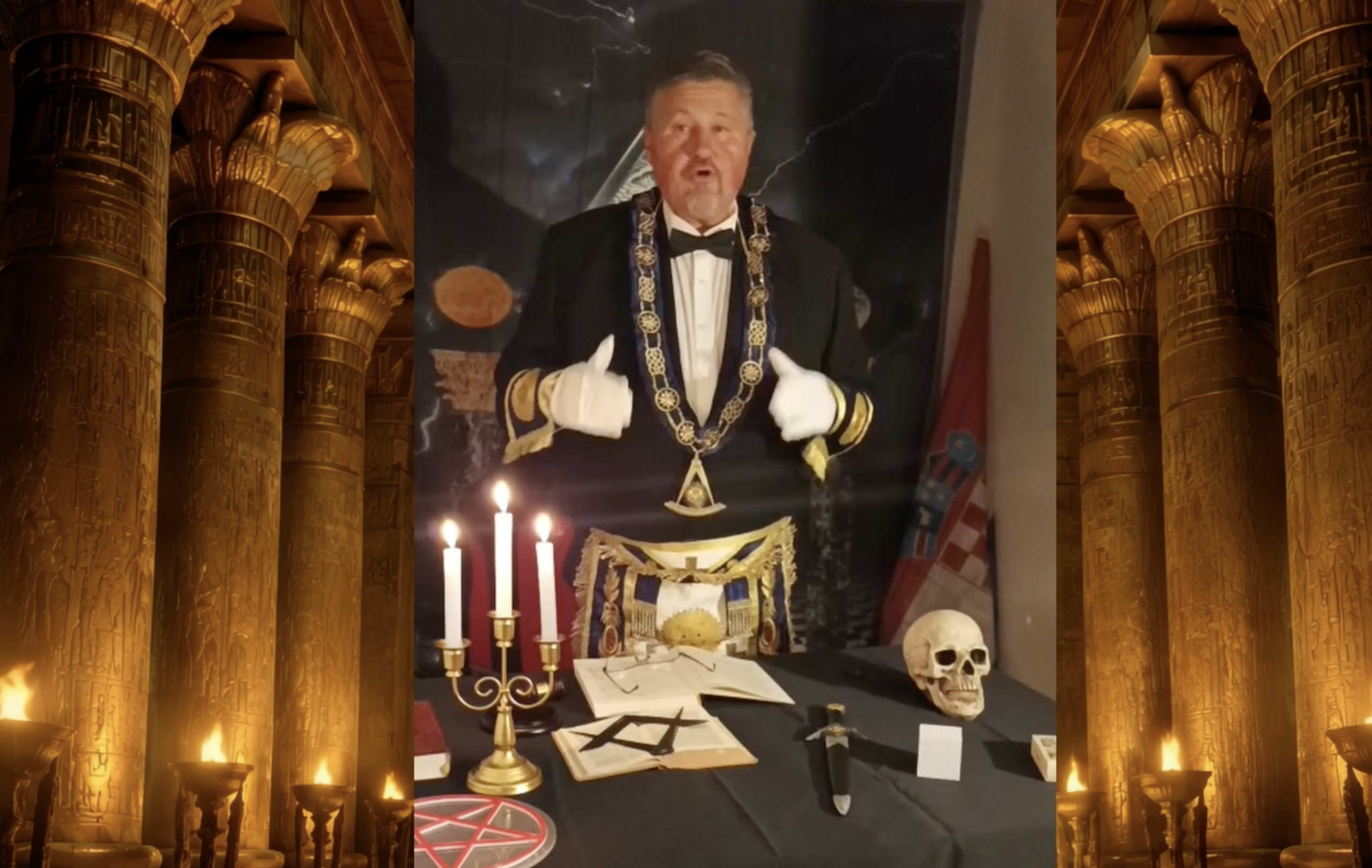 VELIKA LOŽA NIKOLA TESLA HRVATSKA, VELIKI MAJSTOR BR. DAVOR MILIČIĆ, LOŽA TRAGURIJUM, ORIJENT TROGIR. PREDAVANJE: MASONSKA PITANJA ZA INICIJACIJU.